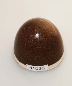Lertøjsglasur Rødbrun Metallic silkemat