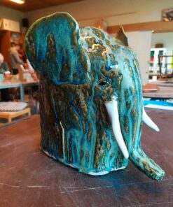42029 Stentøjsglasur elefant