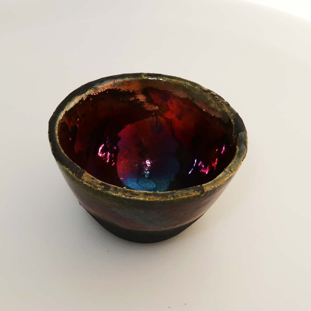Rakuglasur MørkegrønKobber 1025°C 47108