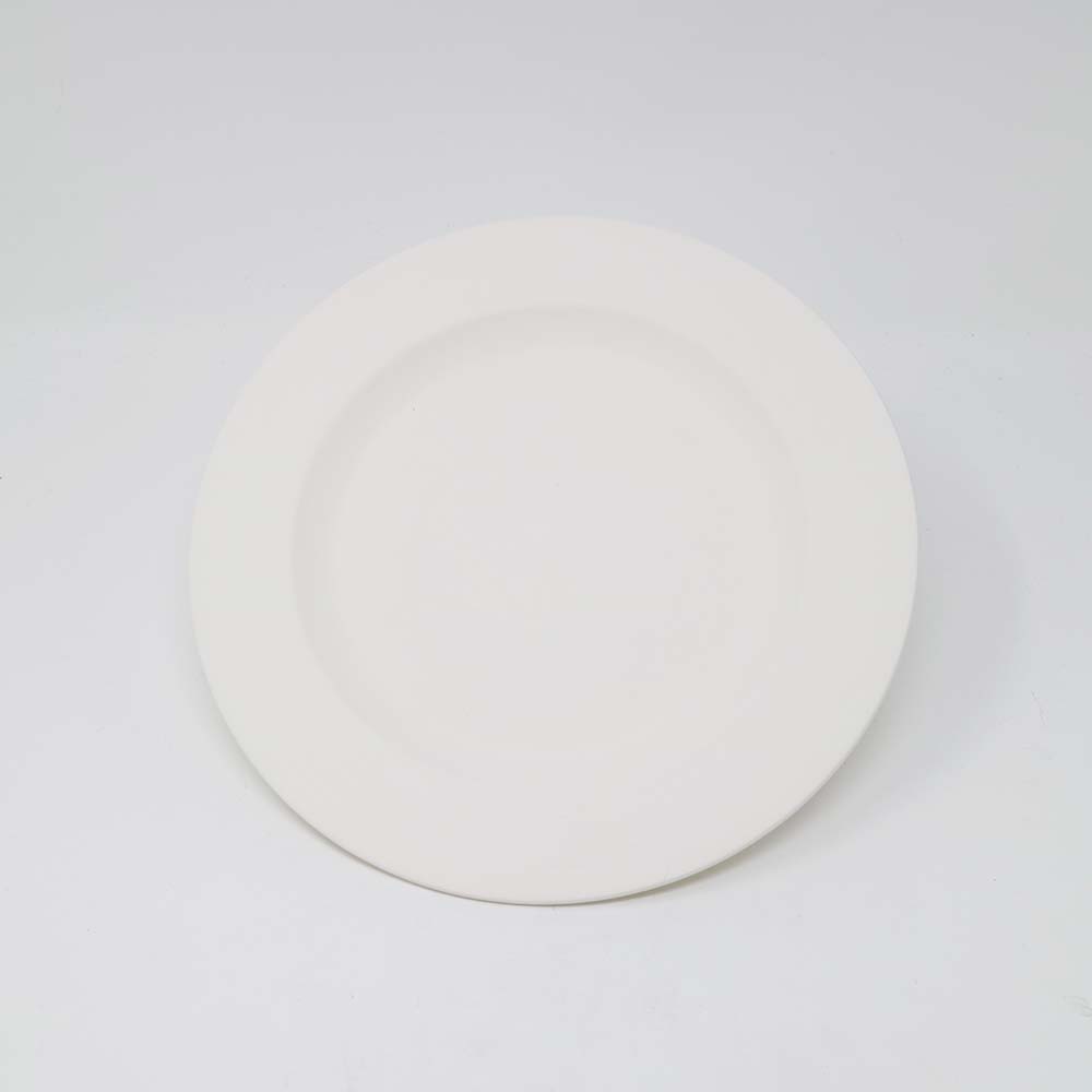 Gipsform til Frokosttallerken (med kant) Ø 23 cm