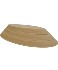 Oval overform